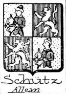 Schutz Coat of Arms / Family Crest 36