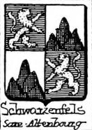 Schwarzenfels Coat of Arms / Family Crest 1