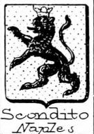 Scondito Coat of Arms / Family Crest 0