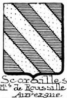 Scorailles Coat of Arms / Family Crest 0