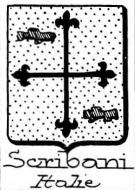 Scribani Coat of Arms / Family Crest 2