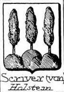 Scriver Coat of Arms / Family Crest 0