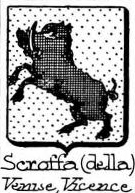 Scroffa Coat of Arms / Family Crest 1