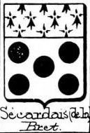Secardais Coat of Arms / Family Crest 0