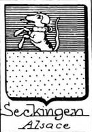 Seckingen Coat of Arms / Family Crest 0