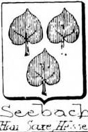 Seebach Coat of Arms / Family Crest 3
