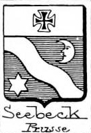 Seebeck Coat of Arms / Family Crest 1
