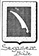 Segiser Coat of Arms / Family Crest 1