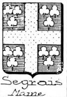 Segrais Coat of Arms / Family Crest 0
