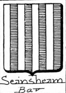 Seinsheim Coat of Arms / Family Crest 0