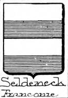 Seldeneck Coat of Arms / Family Crest 4