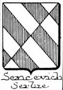 Sencevich Coat of Arms / Family Crest 1