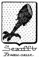 Senfft Coat of Arms / Family Crest 1