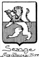 Senge Coat of Arms / Family Crest 0