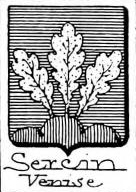 Sercin Coat of Arms / Family Crest 0