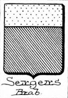 Sergers Coat of Arms / Family Crest 0