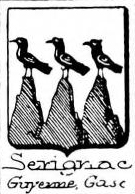 Serignac Coat of Arms / Family Crest 0