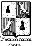 Sermanni Coat of Arms / Family Crest 1