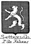 Setterich Coat of Arms / Family Crest 0