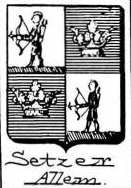 Setzer Coat of Arms / Family Crest 0