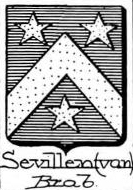 Sevillen Coat of Arms / Family Crest 0