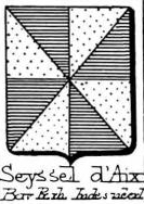 Seyssel Coat of Arms / Family Crest 2