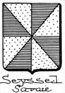 Seyssel Coat of Arms / Family Crest 1