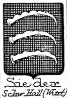 Sieder Coat of Arms / Family Crest 1
