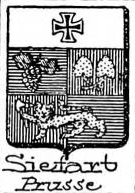 Siefart Coat of Arms / Family Crest 0