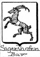Sigershofen Coat of Arms / Family Crest 0