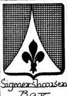 Sigmershausen Coat of Arms / Family Crest 0