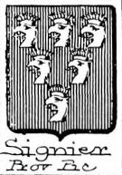 Signier Coat of Arms / Family Crest 0