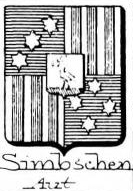 Simbschen Coat of Arms / Family Crest 0