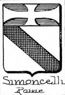 Simoncelli Coat of Arms / Family Crest 0
