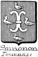 Simonon Coat of Arms / Family Crest 1