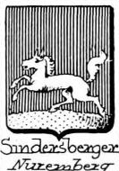 Sindersberger Coat of Arms / Family Crest 0