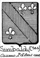 Sinibaldi Coat of Arms / Family Crest 5