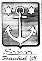 Sinn Coat of Arms / Family Crest 1