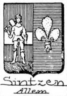 Sintzen Coat of Arms / Family Crest 0