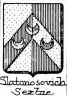 Slatonosovich Coat of Arms / Family Crest 1