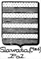 Slawata Coat of Arms / Family Crest 0