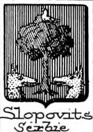 Slopovits Coat of Arms / Family Crest 0