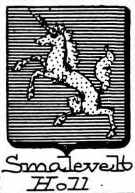 Smalevelt Coat of Arms / Family Crest 0