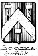 Soame Coat of Arms / Family Crest 0