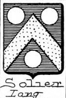 Solier Coat of Arms / Family Crest 1
