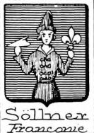 Sollner Coat of Arms / Family Crest 1