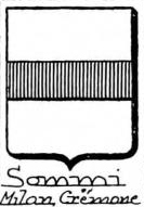 Sommi Coat of Arms / Family Crest 4
