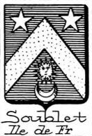 Soublet Coat of Arms / Family Crest 0