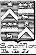 Soufflot Coat of Arms / Family Crest 0