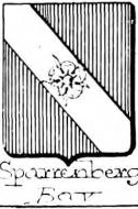 Sparrenberg Coat of Arms / Family Crest 2